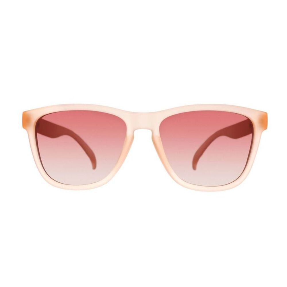 goodr Don't Make Me Blush OG Rectangle Sunglasses - Light Pink